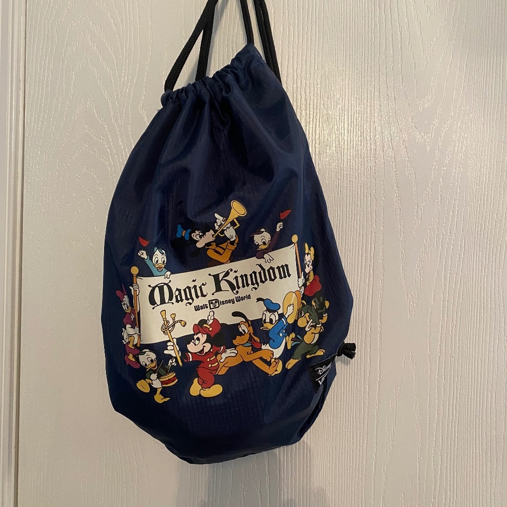 Drawstring Vans Disney Magic kingdom backpack